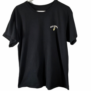 Black Graphic T-Shirt Beer Savage Logo